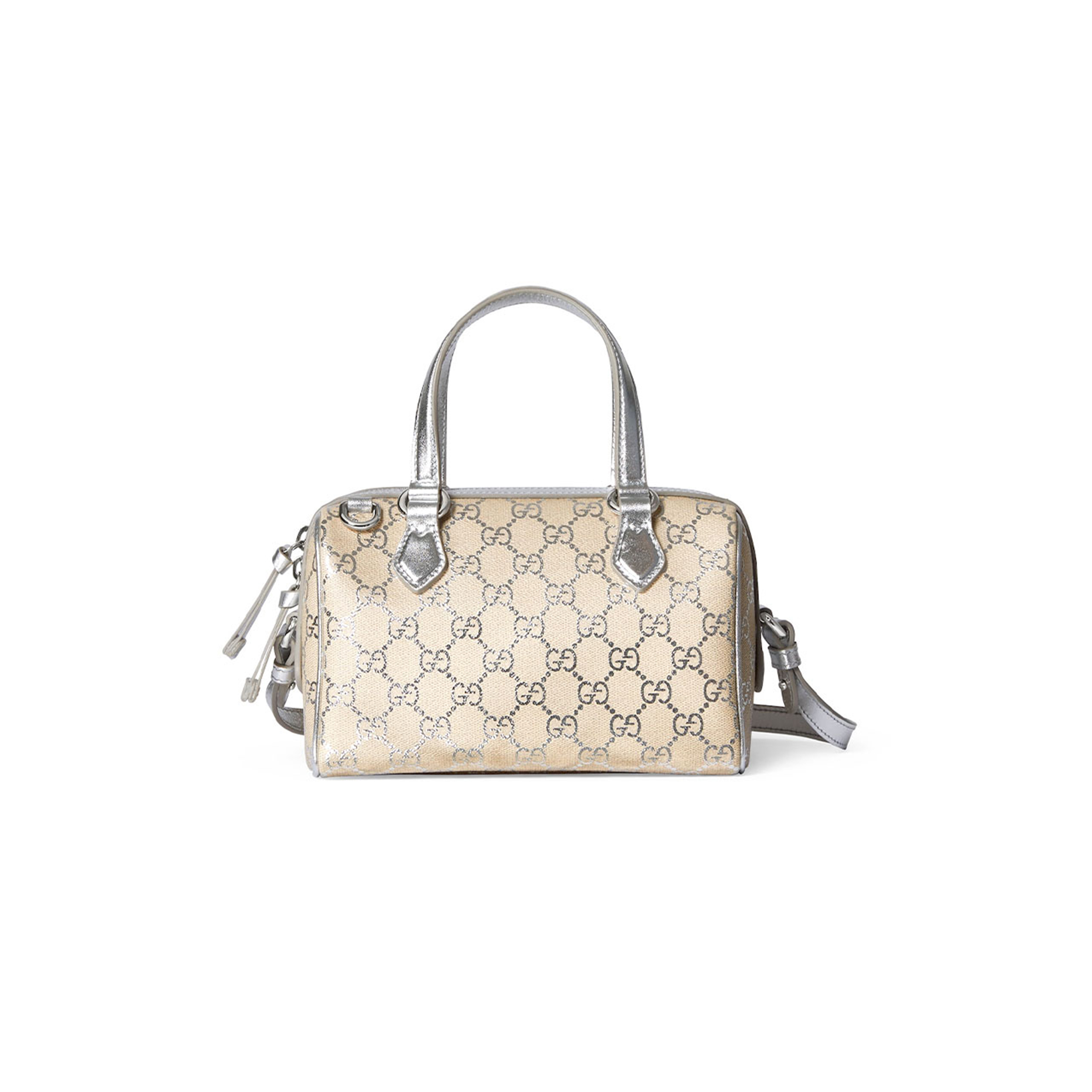 GUCCI GG EMBLEM SMALL BOSTON BAG 848889 (20.5*14*11.5cm)